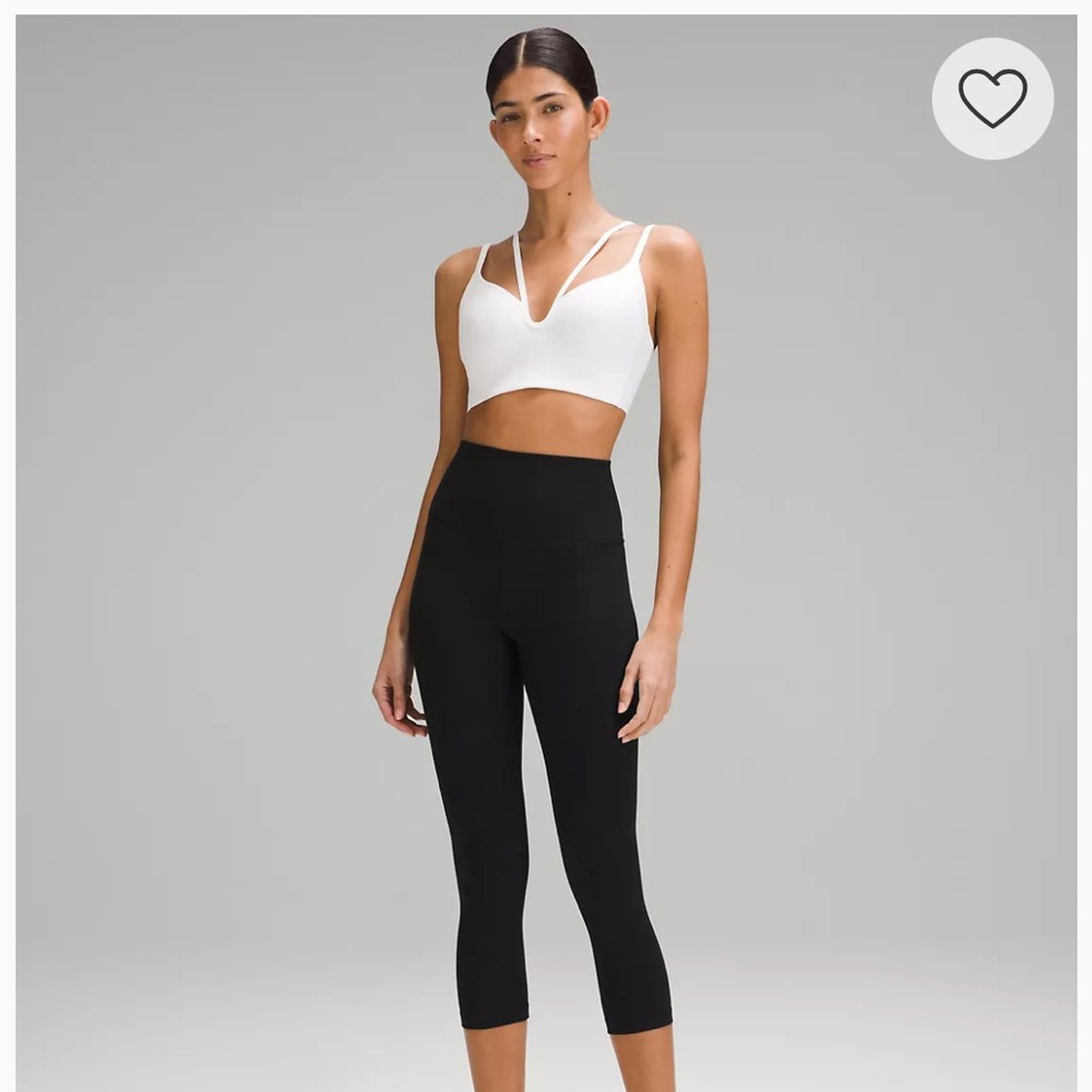 lululemon Align™ High-Rise Ribbed Crop size 10